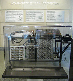 Atanasoff–Berry computer replica at Durham Center, Iowa State University